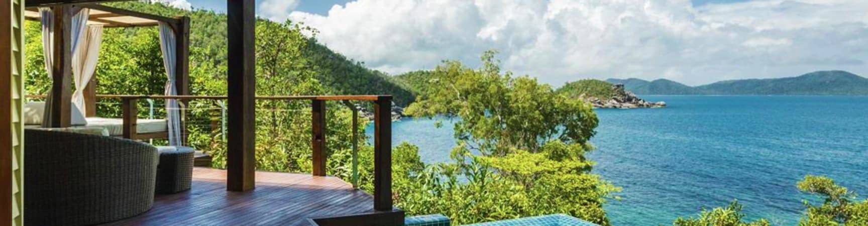 Australia bedarra island resort villa north east piscina