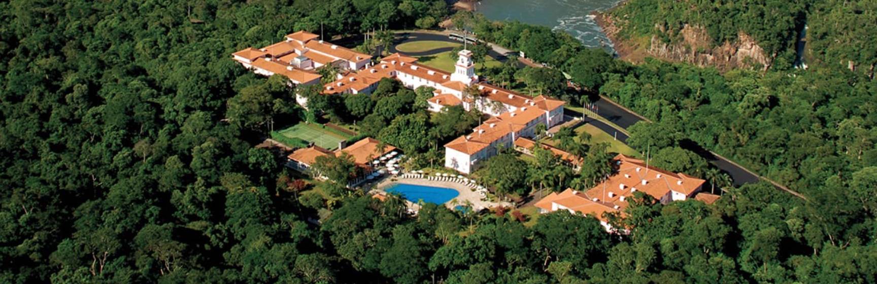 Belmond hotel das cataratas vista aerea
