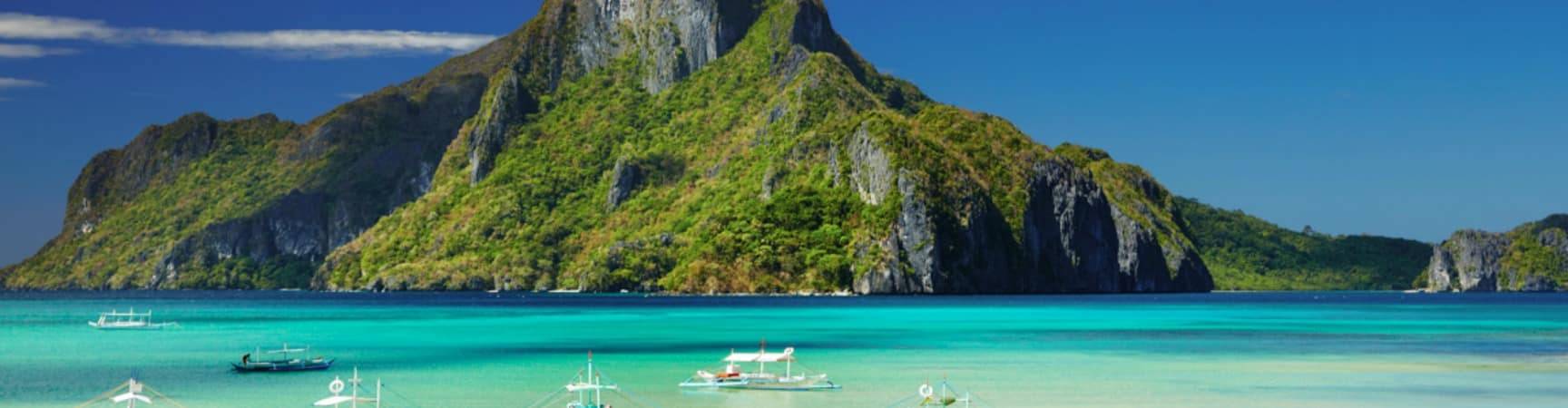 El Nido Bay, Cadlao Island, Palawan, Filipinas