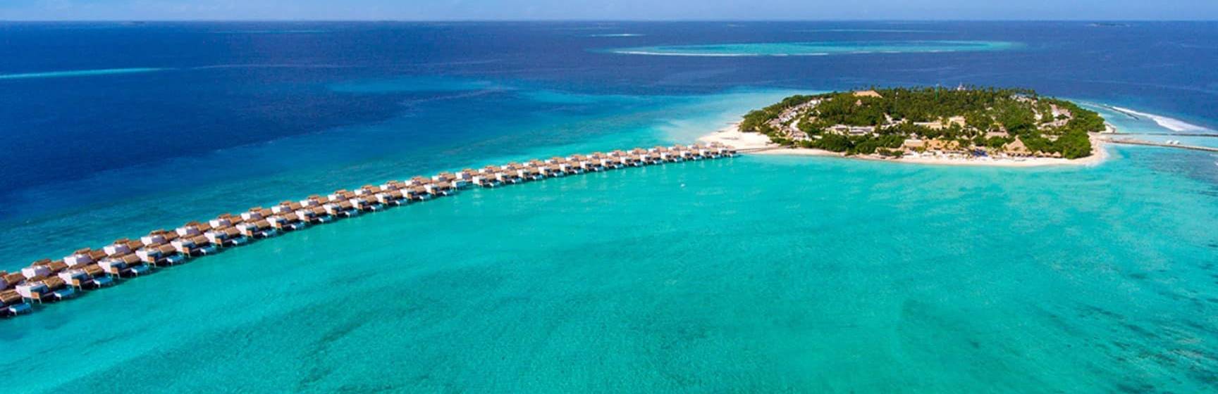 Emerald maldives vista aerea villas