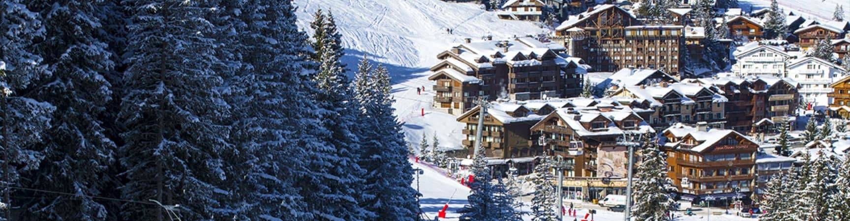 Franca courchevel barriere les neiges pista ski