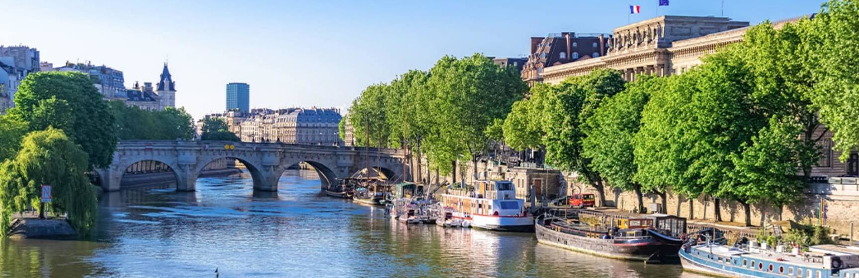 Franca paris pont neuf rio sena