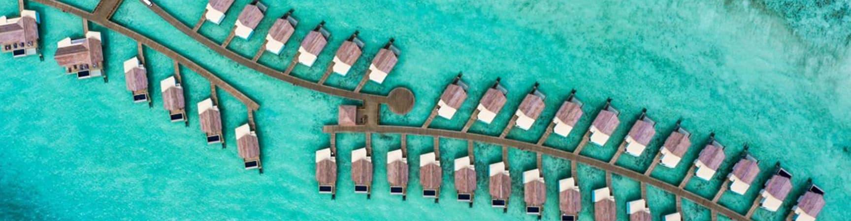 Hard rock hotel maldives vista aerea