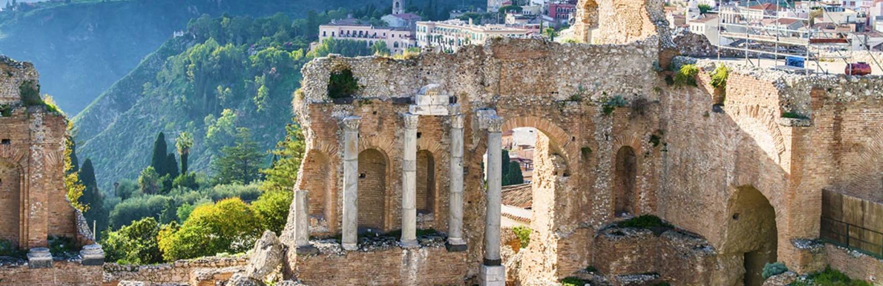 Italia sicilia ruinas teatro