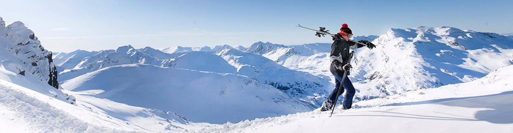 Los cauquenes montanha neve