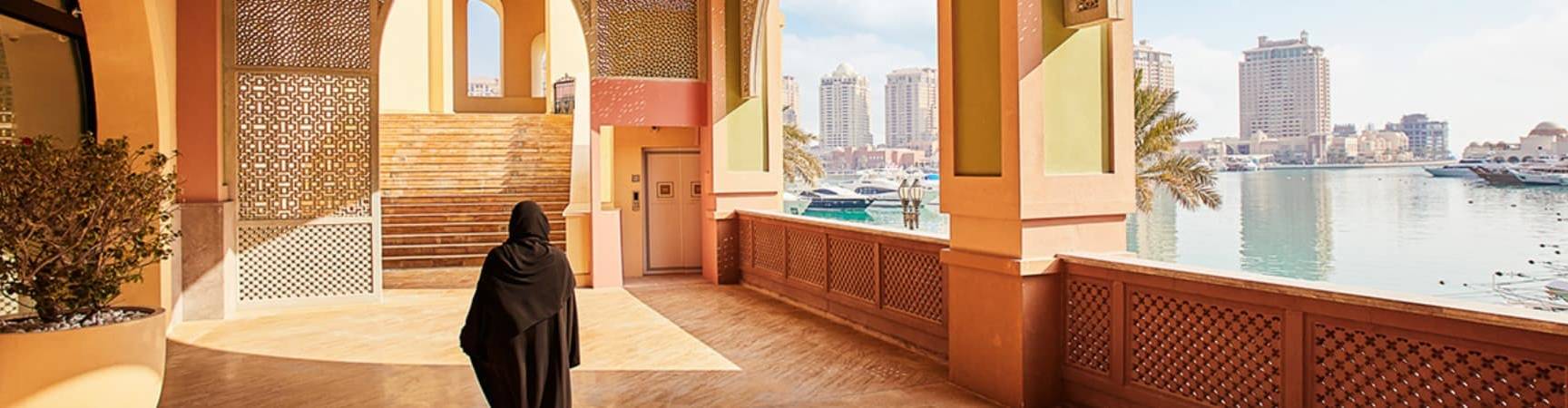 Qatar the pearl interna mulher