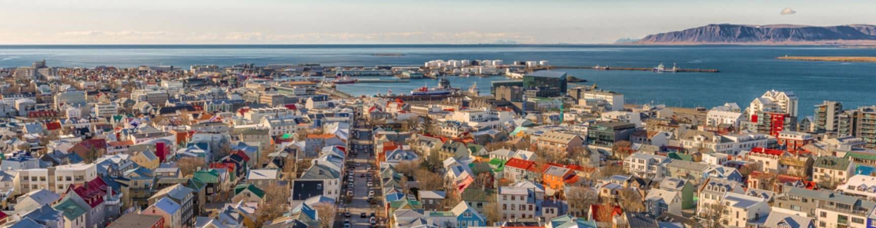 Viagem Islândia: ruas prédios capital Reykjavik