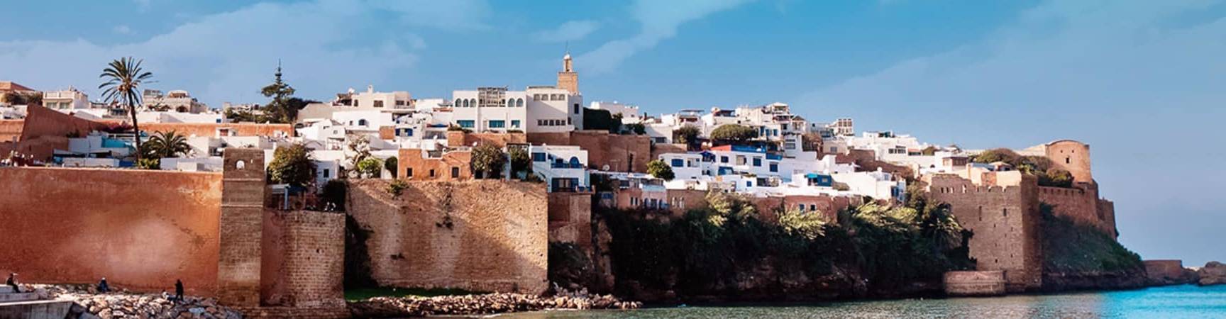 Vista da cidade de Rabat