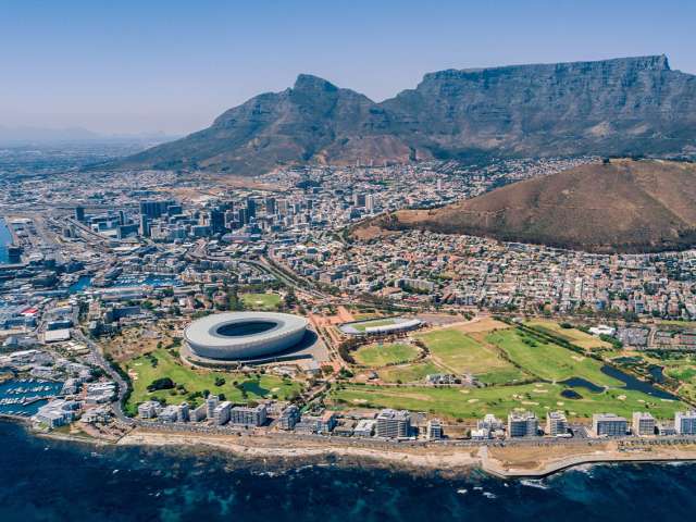 Africa do sul cape town table mountain