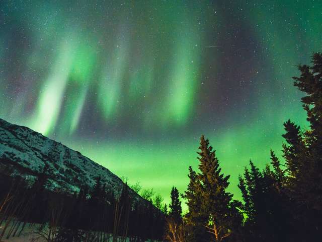 Canada yukon whitehorse aurora boreal