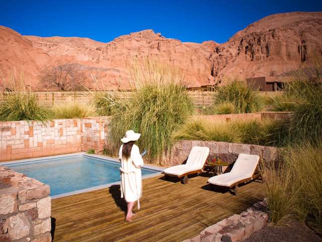 Nayara alto atacama chile piscina