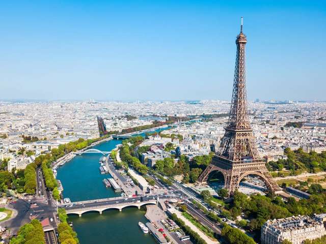 Franca vista aerea paris