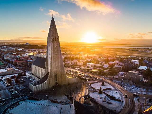 Islandia igreja hallgrimskirkja reykjavik
