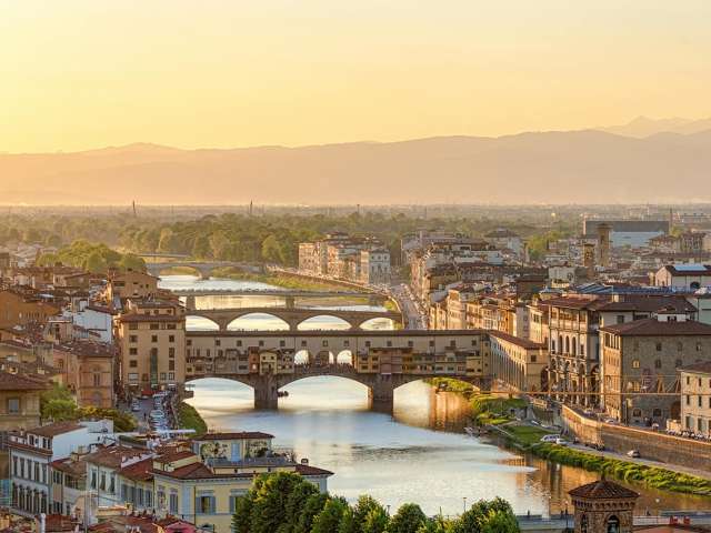Ponte Vecchio em florenca
