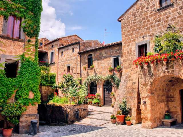 Vila pitoresca na toscana
