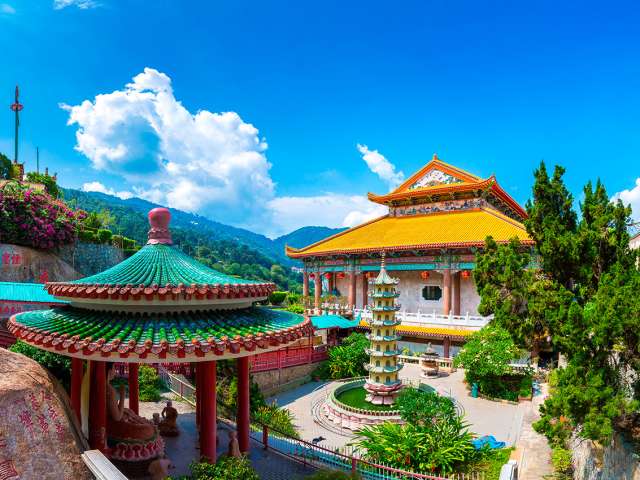 Malasia penang island georgetown kek lok si temple