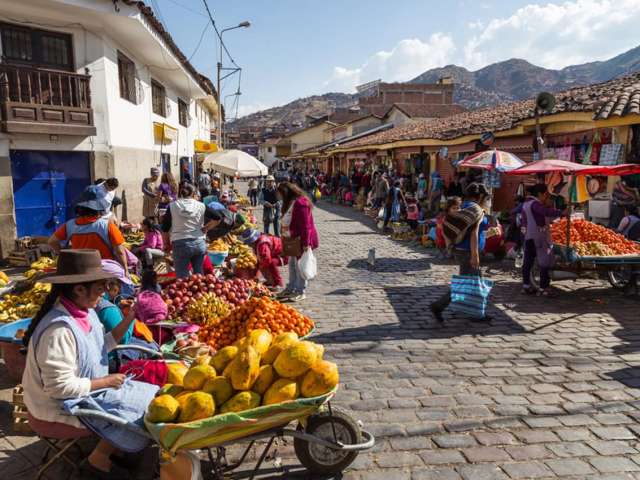 Ruela em Cusco, Peru