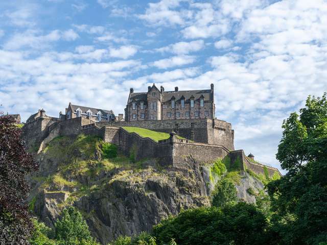 Castelo de edimburgo reino unido