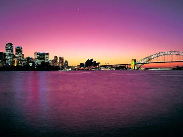 sydney harbour bridge e opera house