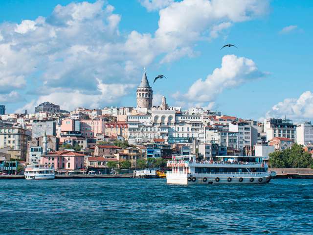 Turquia istambul galeta tower view panorama