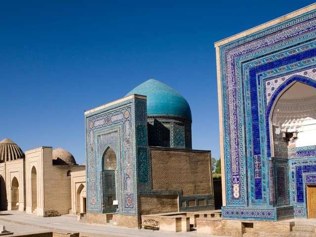 Uzbequistao samarcanda avenida de tumulos i zindah shahr