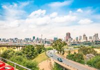 Africa do sul johanesburgo skyline