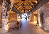 Africa do sul kapama river lodge entrance view