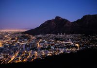 Africadosul capetown noite aerea
