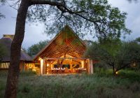 Kapama southern camp vista restaurante
