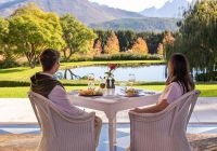 La residence franschhoek jantar privativo