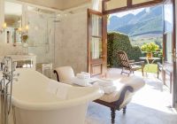 La residence franschhoek superior suite banheiro