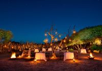 Marataba mountain lodge boma dining
