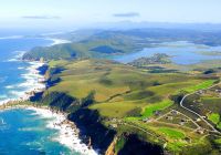 Vista aérea Knysna África do Sul