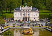 Alemanha palacio linderhof aerea