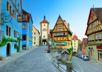 Alemanha rothenburg ruas