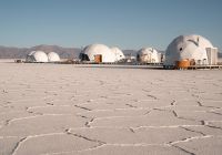 Argentina pristine camps salinas grandes vista domos