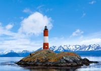 Argentina ushuaia farol les eclaireurs no canal de beagle