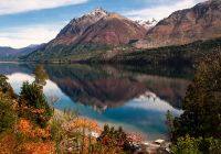 Lago localizado em Bariloche