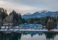 Las balsas relais chateaux paisagem inverno
