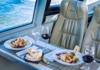 Los cauquenes almoco a bordo de akawaia