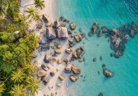 Australia bedarra island praia pedras