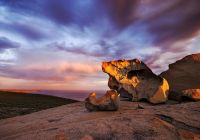 Australia kangaroo island pedras