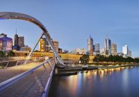 Australia melbourne ponte cidade