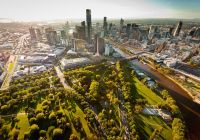 Australia melbourne vista aerea