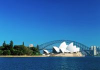 Australia sydney operahouse harbour bridge