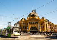 Flinders Station, Melbourne, Austrália
