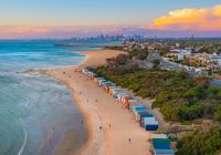 Tourism australia victoria melbourne brighton beach