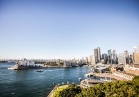 Vista aérea Sydney, Austrália