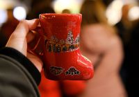 Mercado de natal caneca
