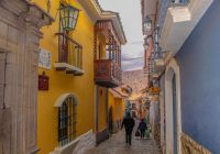 Bolivia la paz construcoes